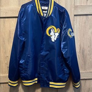 STARTER Blue and Yellow Men's Jacket